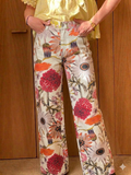 Jean fleurs