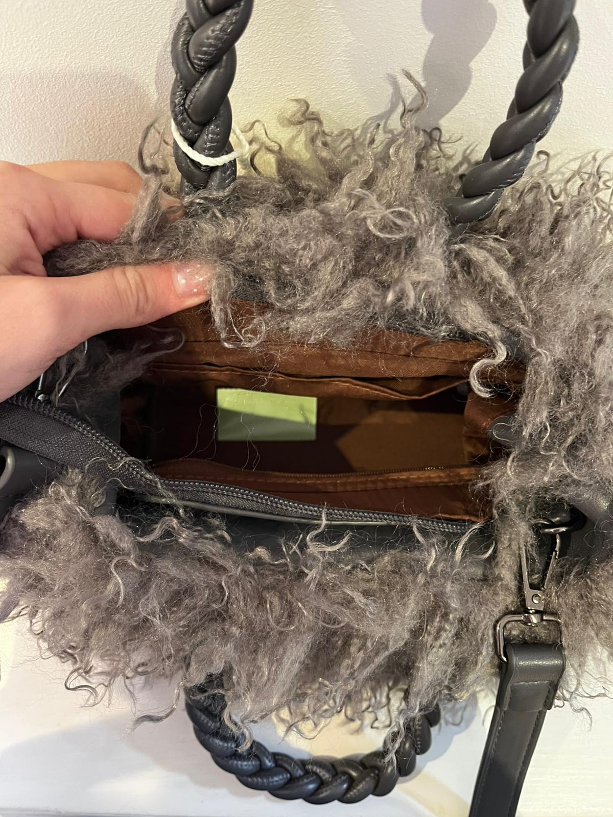 Petit sac fausse fourrure