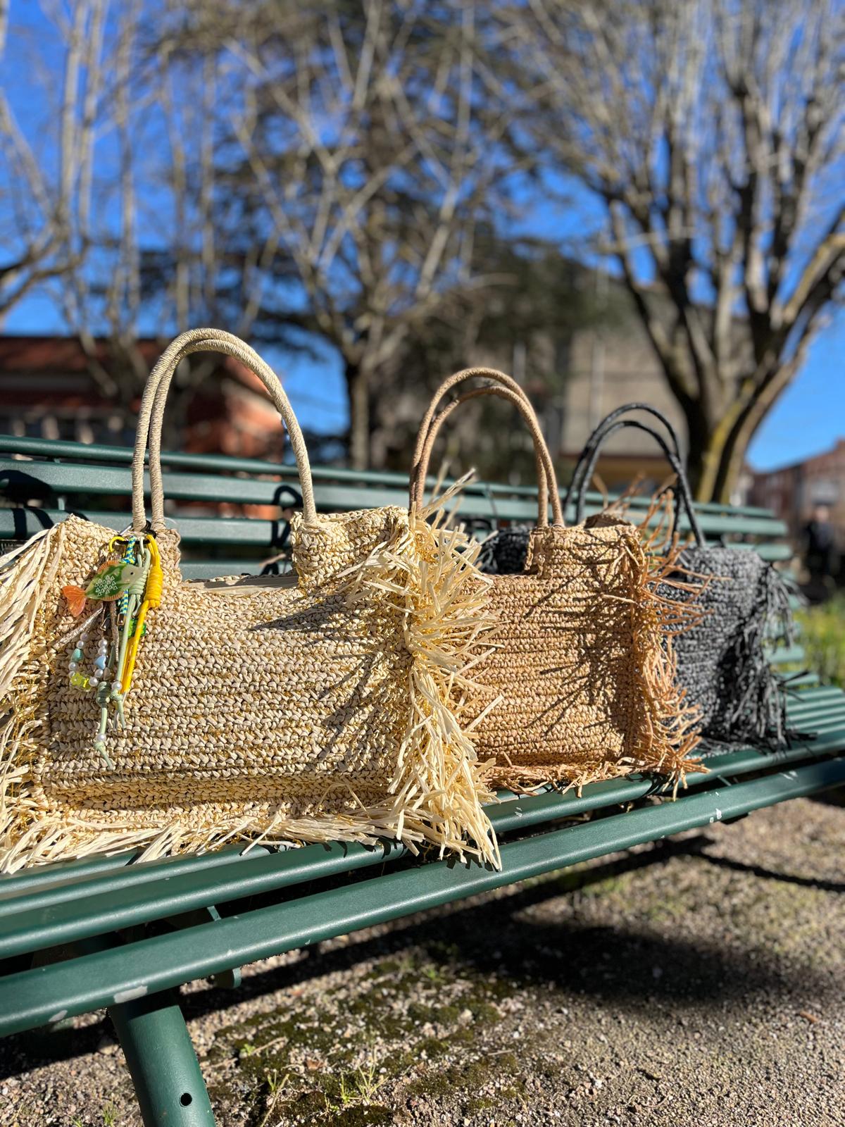 Grand sac à franges
