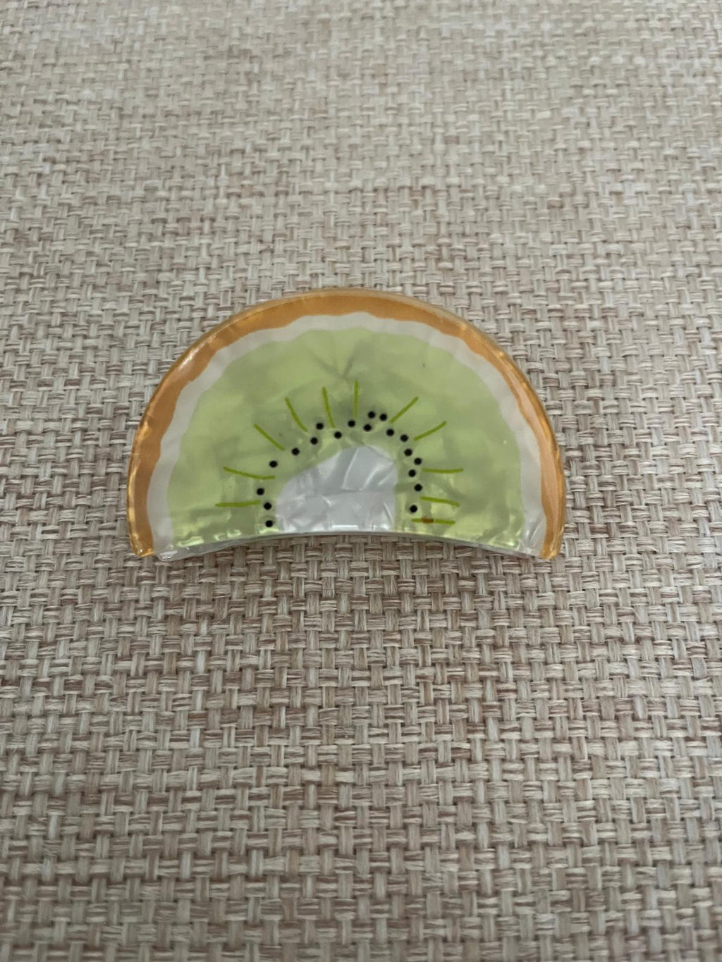 Pince à cheveux kiwi