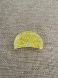 Pince à cheveux citron