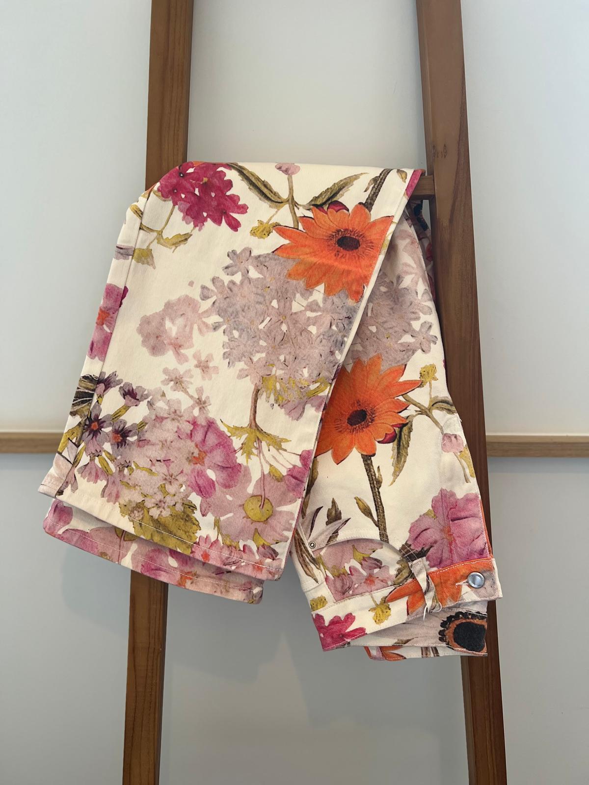 Jean fleurs