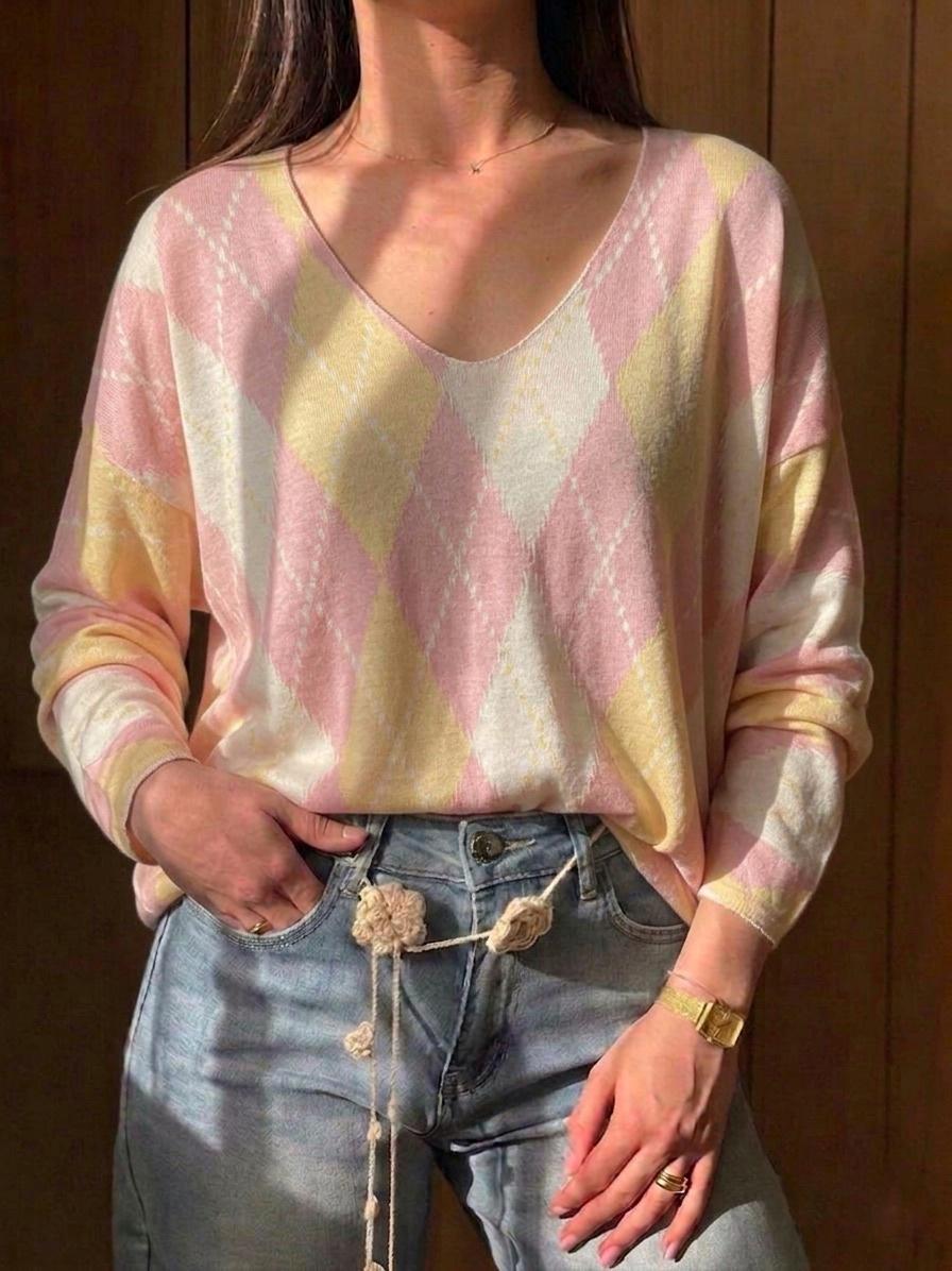 Pull coloré