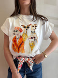 T-shirt chiens