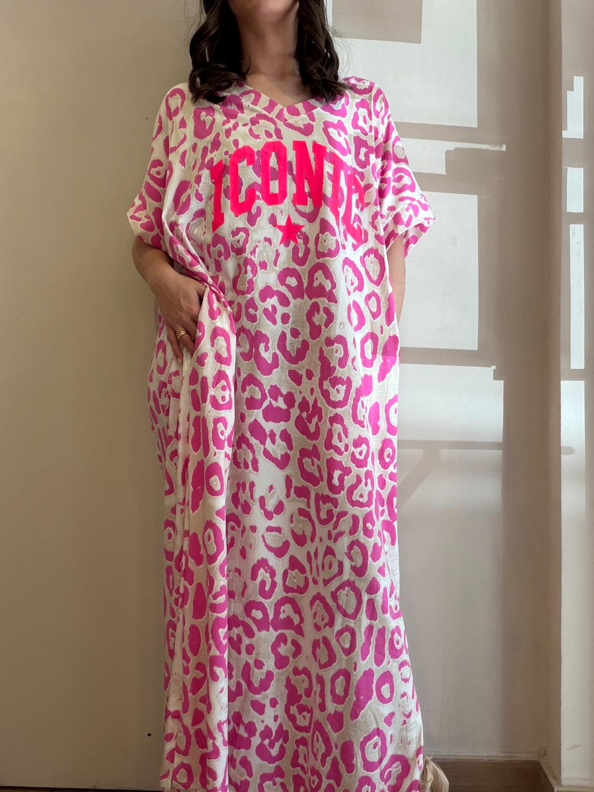 Robe rose "iconic"