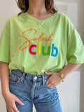 T-shirt vert soleil club