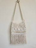Sac crochet avec franges
