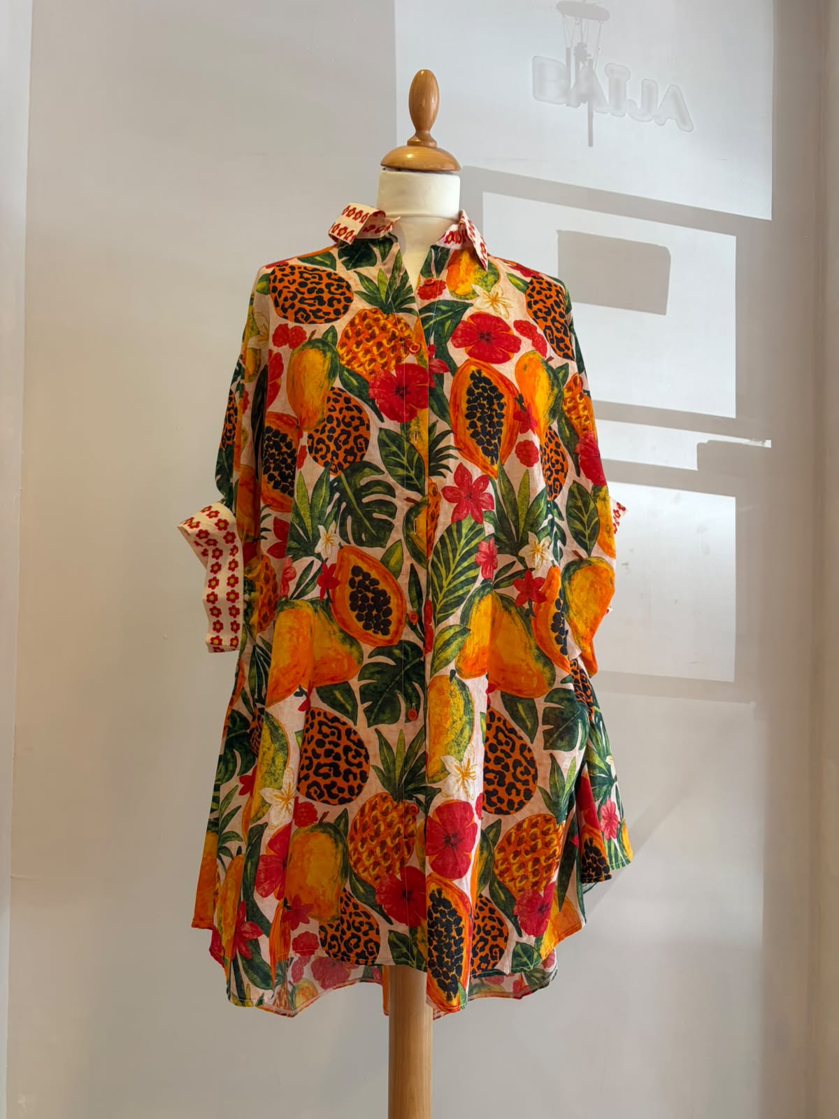 Robe chemise courte