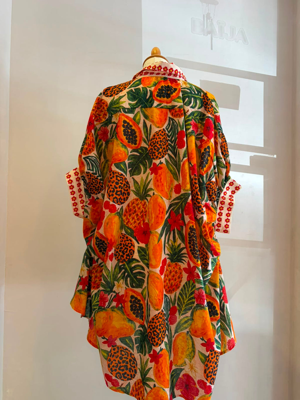 Robe chemise courte