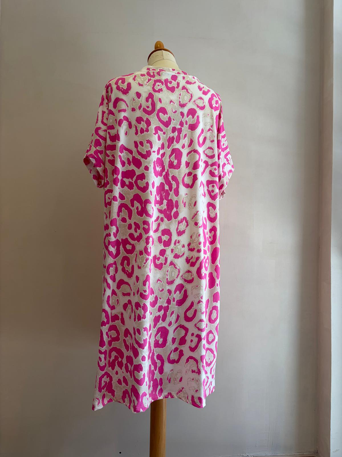 Robe copines rose