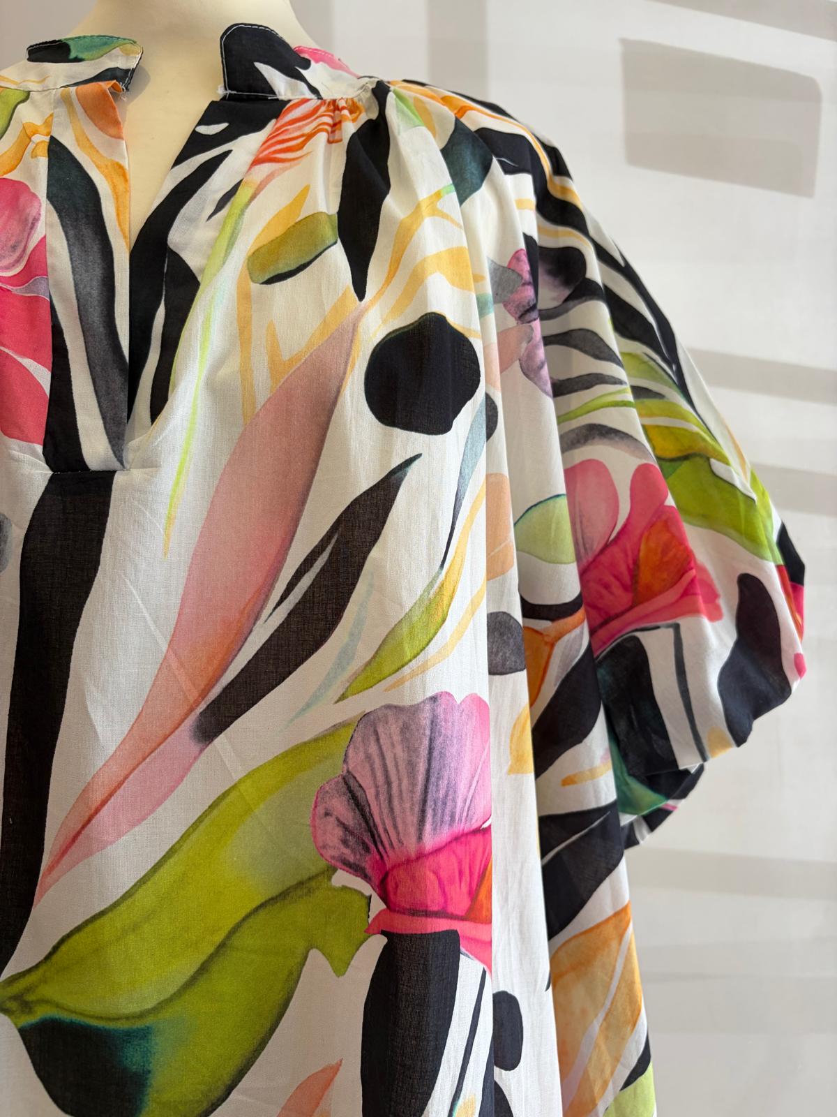 Robe à fleurs